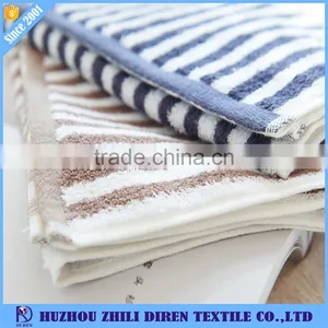 Cheap 100% Cotton Stripe Face Washer Towels thumbnail-3