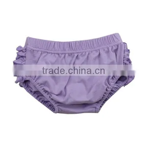 2017 Hot Sale Lovely Baby Girl Underwear Wholesale Ruffle Diaper Covers Girl Ruffle Shorts thumbnail-2