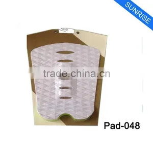 Costomized White Deck Pad Adhesive EVA Custom Surf Traction Pads thumbnail-1
