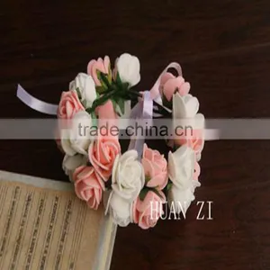Wholesale Flower Bridal Headpiece Floral Halo Head Garland thumbnail-2