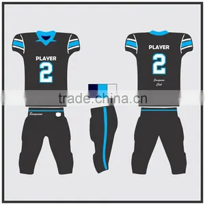 Sublimated American Football Uniforms Jersey | Quality Football Uniform | Multiple Colors | Free Samples thumbnail-4