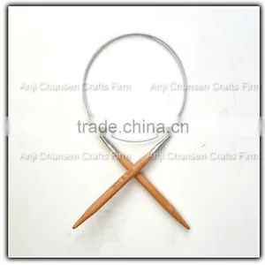 Latest Bamboo and SS Circular Knitting Needle thumbnail-1