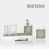 4 Piece Modern Eco Friendly Abrasion Resistance Resin Bathroom Accessories Set thumbnail-1