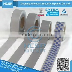 High Refective Fabric(Pol) Blue Square Printed thumbnail-1