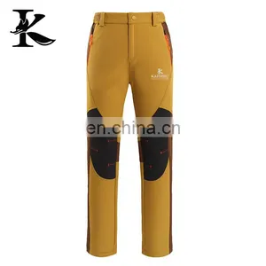Men Custom Bonded Fleece Waterproof Softshell Warm Pants thumbnail-1