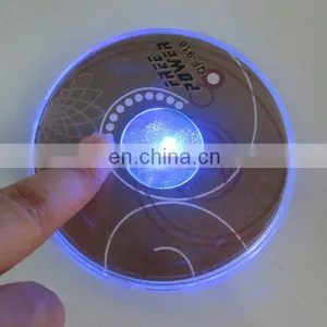 100mm Diameter Round Shape Led Coaster Pads Cup Led Coaster thumbnail-3