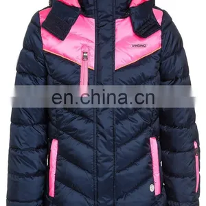 Oem Wholesale Fancy Girls Frock Design Down Jacket thumbnail-5