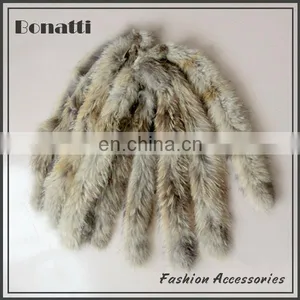 Hight Quality Raccoon Fur Trim thumbnail-1