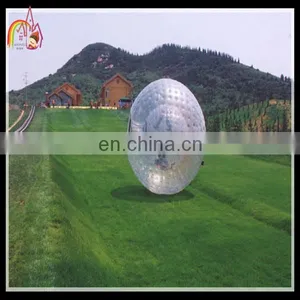 Exciting Giant Inflatable Zorb Rolling Ball,inflatable Ball Person Inside,inflatable Body Zorbing Ball for Kids thumbnail-1