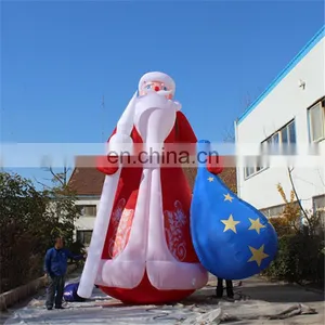 Attractive Customized Outdoor Giant Christmas Inflatable Santa Claus Decoration thumbnail-1