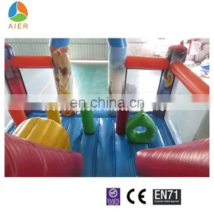 2016 Giant Mario Bouncy Park Inflatable Fun City for Big Inflatable Kids Playground thumbnail-5