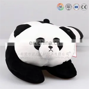 Cute Design Lay Down Plush Panda Pillow thumbnail-1
