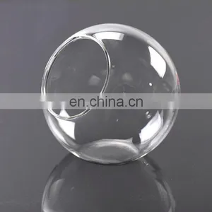 Glass Terrarium Round Clear Glass Globe Ball Terrarium Planters Container Glass Flower Vase thumbnail-2