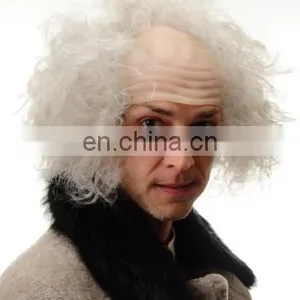 Bald Wig for Old Men,Einstein Wigs MW-003 thumbnail-4