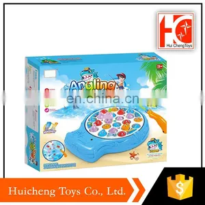 Hot Selling 2017 Electric Magnetic Battery Operated Fishing Game Baby Toy With Music thumbnail-6