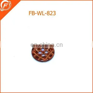 2015 Fashion Four Hole Imitation Leather Coat Button thumbnail-1