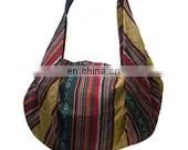 Backpack Crossbody Bag Vegan Duffle Bag Gym Bag Luggage Suitcase Travel Bag Weekender Carry-On Handmade Neon Hand Woven Cotton thumbnail-2