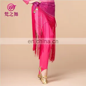 Practice Cotton Long Women Belly Dance Tight Pant K-4037# thumbnail-2
