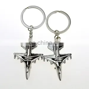 No Minumum Custom Hot Selling High Quality 3D Car Metal Airplane Keychain Maker thumbnail-3