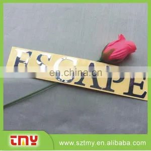 Custom Cheap Embossed Laber Sticker Adhisive Metal Laber Sticker thumbnail-4