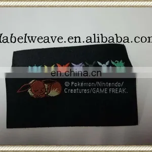 Colorful and Fashion Woven Clothing Label thumbnail-1