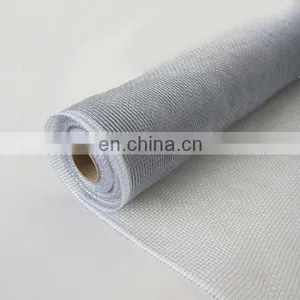 Silver Poly Deco Mesh Roll thumbnail-1