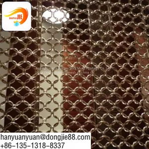 Chain Link Ring Mesh for Metal Curtain thumbnail-1