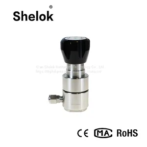 Needle Gas Pressure Regulator Valve Air Oxygen Nitrogen Brass Pressure Reducing Valve thumbnail-2