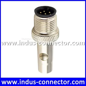 Hot Sale M12 5 Poles b Code Watertight Shielded Female Circular Coupler Connector thumbnail-2