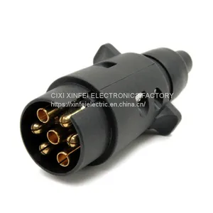 High Qualiyt 7pin Pvc Trailer Plug for Truck thumbnail-1
