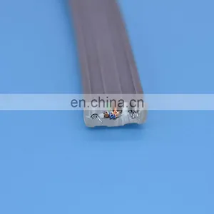 Grey Lift Cable Upt Cat6 for Elevator Cctv Camera thumbnail-1