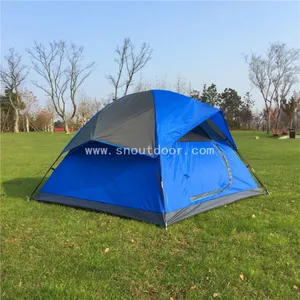 Camping Tent For 2 Man Outdoor Equipment Mountain Glamping Tents Blue thumbnail-1