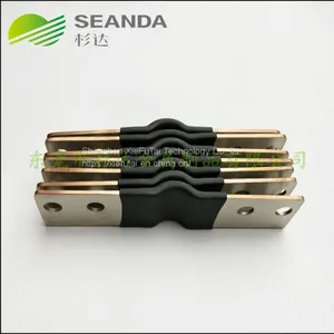 Flexible Insulated Copper Laminated Busbar for Lithium Battery With Heat Shrinkable Tube thumbnail-2
