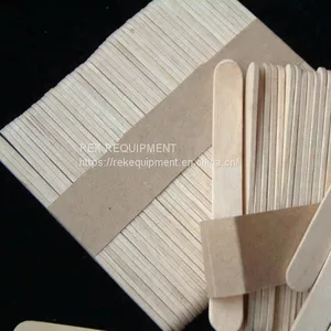 Disposable Wooden Ice Cream Stick Custom Popsicle Sticks Whatapp/wechat 008613824555378 thumbnail-1