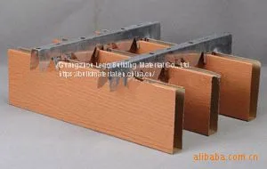 Restaurant Curtain Wall Aluminum Square Pass Champagne Gold Green Manufacturer thumbnail-1