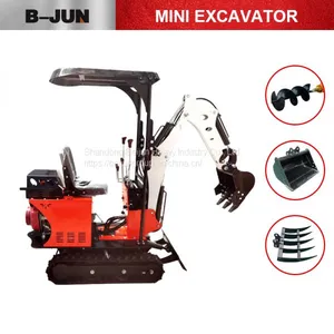 950kg 0.8ton Mini Crawler Small-scale Excavator Price thumbnail-2
