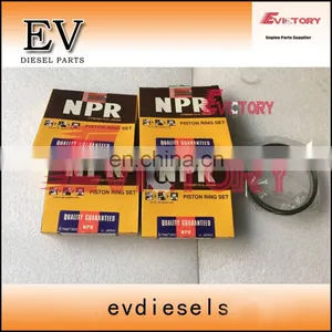 Suit for Sumitomo SH55 Excavator Engine 4LE1 Piston Ring Set 8-97141208-0 thumbnail-2