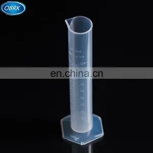 Best Quality Excellent Performance Clear Plastic Measuring Cylinder 100ml thumbnail-1