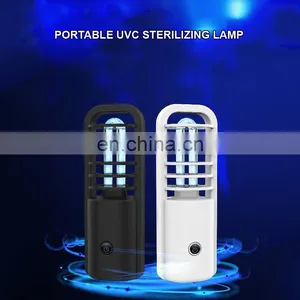 The New Car Portable Ultraviolet Sterilization Lamp Indoor Mini UVC Sterilization Purple Light USB Rechargeable Disinfection Lam thumbnail-4