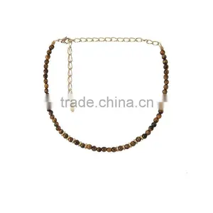 DC03-18 2016 Hot Fashion Rope Necklace Natural Stone Bead Necklace thumbnail-6