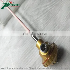 Ptrh10-pt WRP S Type Thermocouple With Ceramic Tube in 500mm and Metal Tube 150mm thumbnail-1