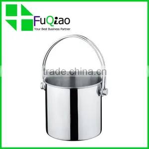 Trade Assurance Barware Stailess Steel Metal Party Beer Ice Bucket With Lid thumbnail-3