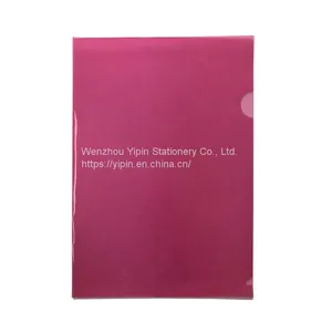 L Shape Folder, Transparent L Folder for School for Office thumbnail-3