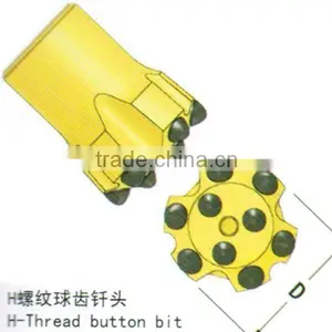 H-Thread Button Bit thumbnail-1