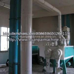 Automatic Grain Rice Maize Corn Milling Equipment/semolina Fine Meal Making Machine thumbnail-1