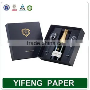 Luxury Custom Print Wine Box Packaging Cardboard Wine Gift Box thumbnail-3