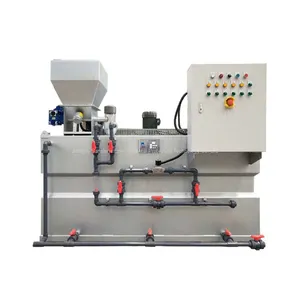 CE Marked Automatic Dry Chlorine Flocculants PAM PAC Polymer Powder Dosing Machine System thumbnail-1