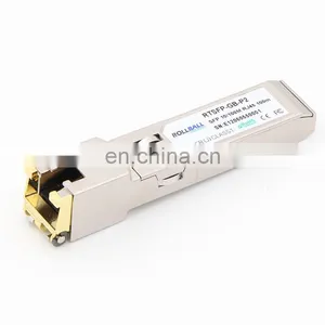 Fiber Optical 125M 10/100BASE-T SFP Copper RJ-45 100m Module Transceiver thumbnail-1