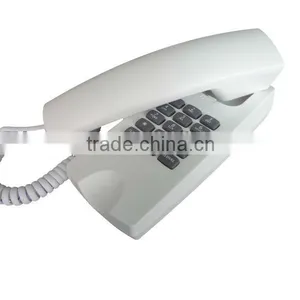Trimline Phone Wall Mounted Telephone Analog Hotel Bathroom Corded Telephone thumbnail-2