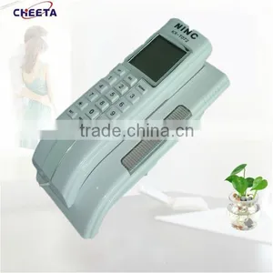 Slim Caller ID Wall Phone; Trim Line Wall Mounted Phone thumbnail-1